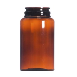 100ml Amber PET Pill Jar, 40mm Neck